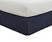 LUX FRE23614NAVY05 Pleated Styling, California King, Navy