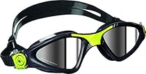 Aqua Sphere Kayenne Mirrored Lens Goggles, Grey/Lime