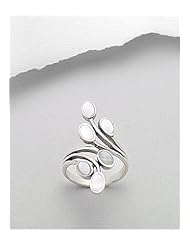 Shell Ring In 92.5 Sterling Silver