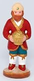 Arterra - Santons de Provence - Roi Mage blanc - 7 cm
