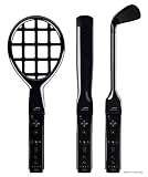 SPEEDLINK Sports & Play Kit Plus for Nintendo Wii, Black SL-3483-SBK