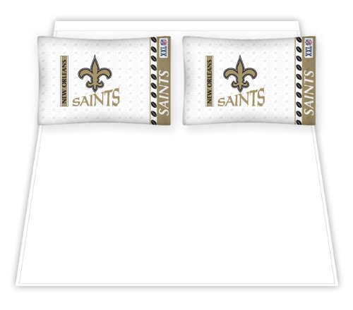 NFL New Orleans Saints Micro Fiber Sheet Set Queen