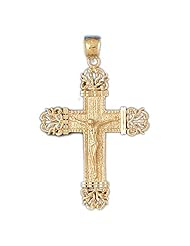 CleverEves 14k Gold Pendant Cross 7.3 - Gram(s)
