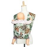 tacmamy(タックマミー) 抱っこ紐 綿麻 ハワイアングリーン (LLサイズ)