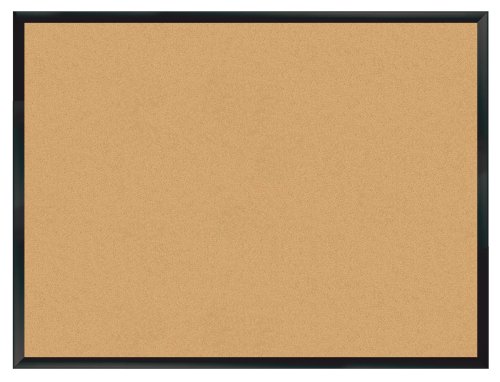 Childrens Toyshop  Toys : Board Dudes 3'x4' Painted Black Framed Cork Board (16668UA-1)
