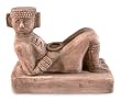 Ceramic figurine, 'Chac Mool'