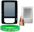 2n1 - Silicone Skin Case + Screen Protector for Amazon Kindle 2