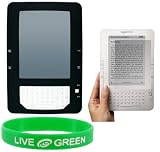 2n1 - Silicone Skin Case + Screen Protector for Amazon Kindle 2