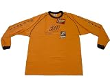 Tony Stewart 20 Nascar Adult Orange with Black Long Sleeve Ringer