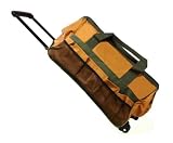 Professional Tradesman's 24 Rolling Tool Bag - Extending Handle - 21 Pockets