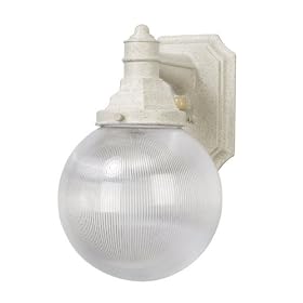 Adjusta-Post Sandstone Everstone One-Light Outdoor Downward Wall Light with Clear Acrylic Beveled Lens #S26VC-SN