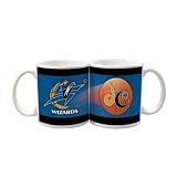 NBA Washington Wizards 2 Pack 11oz White SportsBall Mug