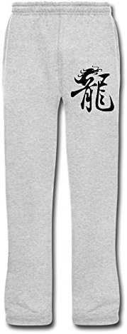 Chinese Dragon Kanzi Bodybuilding Jogger Pants Man XL