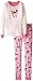 Hatley Little Girls' Pajama Set Applique Soft Deers