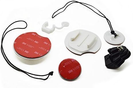 Kebo Surfboard Tether Straps safety Clasp Mount Rubber Locking Plug Accessory Kit for GOPRO Hero 3 3+ 4 action Sports camera