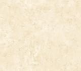Almond Crackle Faux Wallpaper