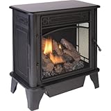ProCom Vent-Free Dual Fuel Stove - 23,000 BTU, 850 Sq. Ft. Heating Area, Model# PCSD25RT