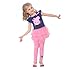 Peppa Pig Girl's Dress Fashion Clothing Kids Cartoon Wear Child ,Navy/pink,6y