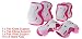 Como Kids Skating Sports Support for Elbow Wrist Knee 3 Pair