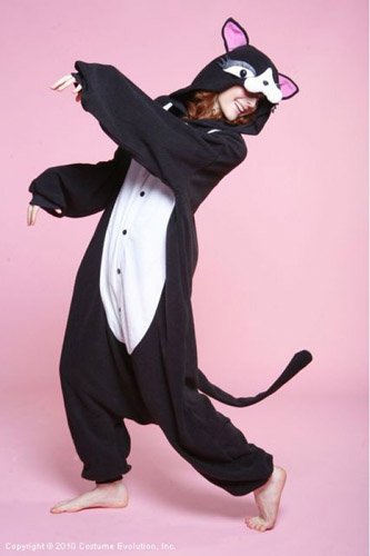 QT Comfy: Cat Adult Jumpsuit  