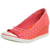 UNIONBAY Little Kid/Big Kid Stormi-H-G Fashion Sneaker,Fuchsia/Orange,12 M US Little Kid