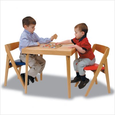 Children's Activity Table Set in Natural