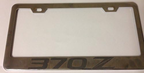 Nissan 370z Chrome Metal License Frame with screw caps included