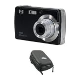 Ex-Pro Bundle HP SB360 Black Digital Camera (12.0 Megapixel, 3x Optical Zoom, 3.0 LCD, up to 3200 ISO, Smile Blink & Face Detection) with Ex-Pro Clam Case