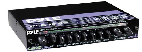 PYLE PLE755S 7-Band Passive Equalizer with Subwoofer Crossover and Bass Boost