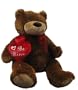 30" Plush Love Teddy Bear Holding Heart