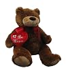 30" Plush Love Teddy Bear Holding Heart
