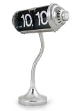 Table Flip Clock - Flexible Goose Neck Stand