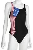 Speedo Women's Americana Xtra Life Lycra Replica Record Breaker Back One Piece Swimsuit