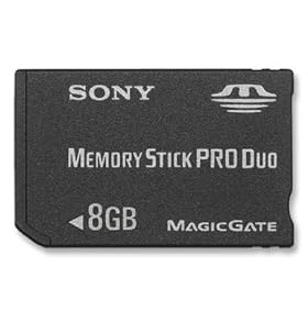 "Sony MSA8GN2 8GB Memory Stick PRO Duo"