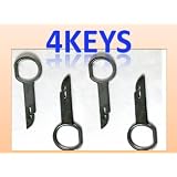 PorscheVolkswagenMercedesAudiVwFordRadioRemovalToolSet4Keys