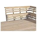2x4basics Dekmate Deck Bench Bracket, 2-Pack, Sand
