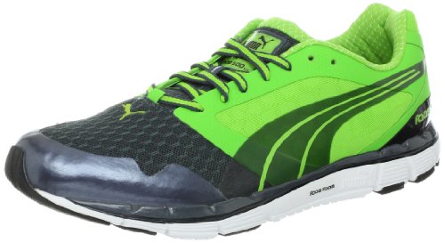 PUMA Men's Faas 500 V2 Running Shoe,Dark Grey/Green/Black,10 D US On Sale