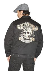 Lucky 13 Booze Bikes and Broads Chino Jacket Lined