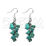 Turquoise Earrings on sterling silver hooks