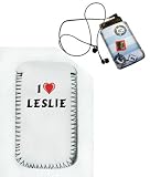 iPod Case with I Love Leslie - Custom iPod Pouch
