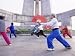 Early Morning T'Ai Chi Exercises in Huangpu Park on the Bund, Shanghai, China Art Pho...