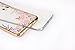 Galaxy S6 Edge Plus Case,Pink Butterfly Floral Flower Bling Crystal Rhinestone Diamonds Clear Rubber Golden Plating Frame Soft TPU Protective Bumper Case Cover for Samsung Galaxy S6 Edge Plus