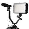 CowboyStudio Dual Mount Bracket for Video Lights & Microphones on Cameras and Camcorders