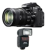 NIKON D90 Reflex Numerique + Objectif AF-S DX VR II 18-200mm f/3.5-5.6G IF-ED GARANTI 4 ANS + Flash SB-600