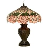 24 H Rose Swirl Table Lamp
