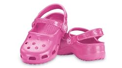 Crocs Supergirl Mary Jane Fuchsia Sparkles Kid