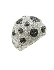 14k White Gold  2.59ctw Diamond Cocktail Ring LR835SU Size 7.5