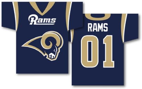 St. Louis Rams Jersey Banner 34'' x 30'' - 2-Sided St. Louis Rams Jersey Banner 34'' x 30'' - 2-Sid