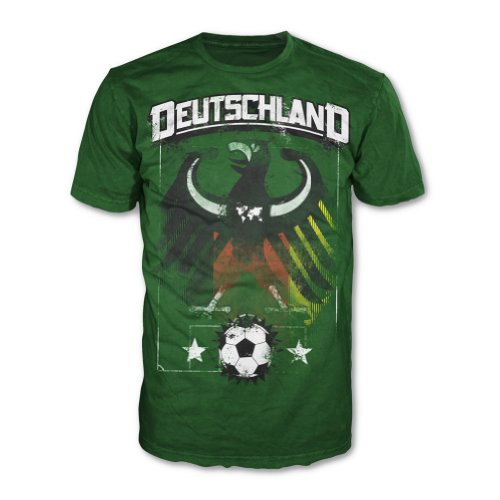 Deutschland Weltmeister 2014 Fanartikel WM T-Shirt Herren Adler Fußball 20456 (L)