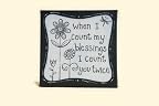 When I Count My Blessings Frame